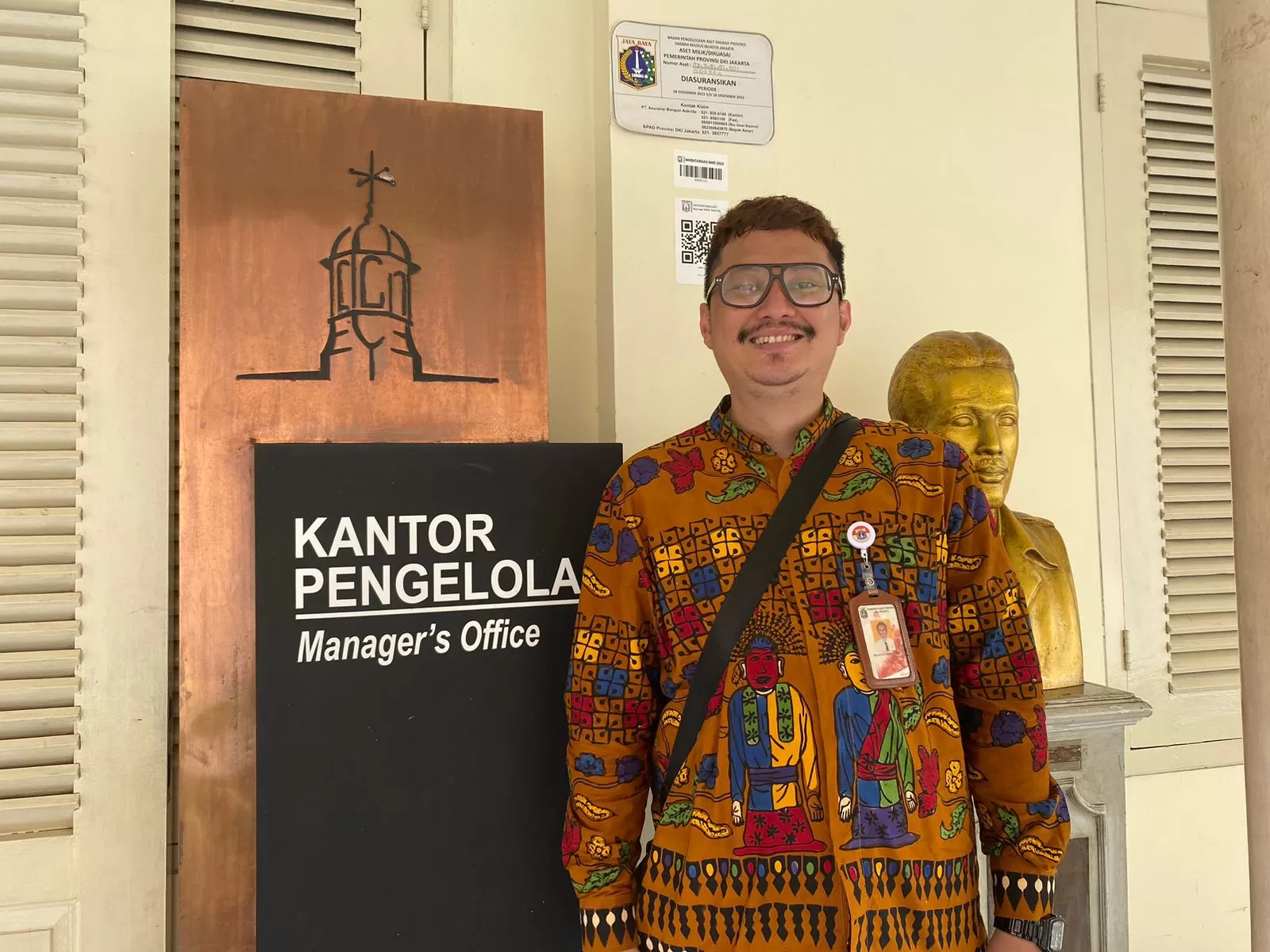 Galih Hutama Putra, Pejabat Pelaksana Pameran Jejak Memori: Kisah Hotel Dari Menteng 31.