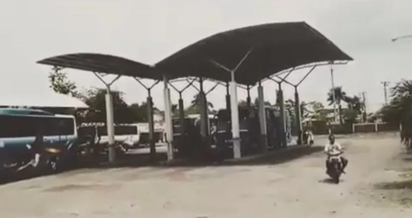 Terminal Cepu di masa lalu, pada tahun 2017. (Instagram / @eatsleepbusindo)