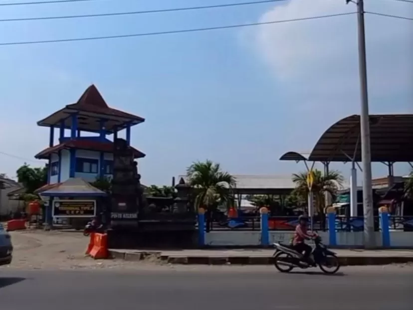 Suasana Terminal Cepu, Blora sebelum direnovasi. (Instagram / @story.sepurcepu)