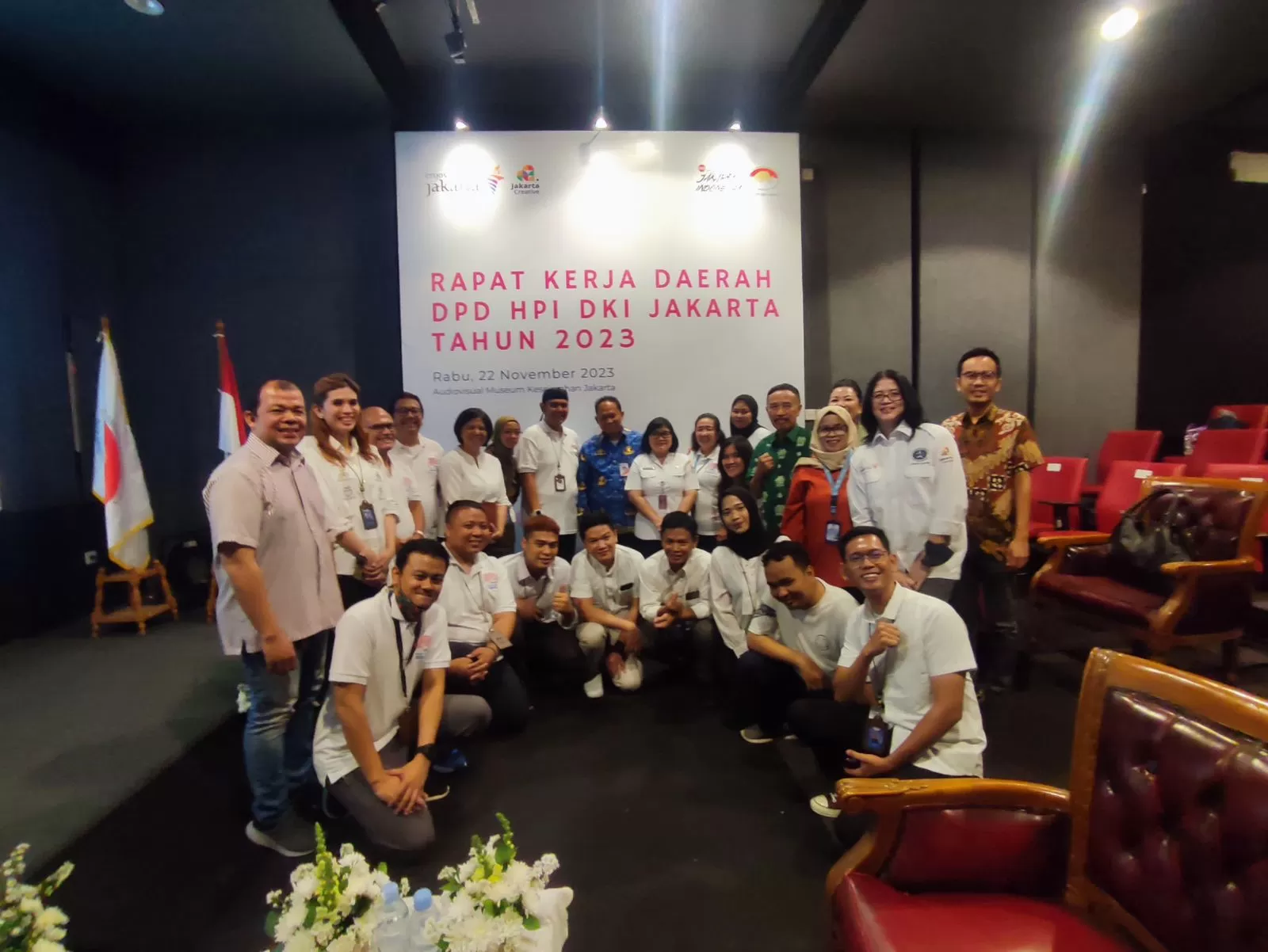 Para undangan, pengurus dan panitia Rakerda DPD HPI DKI Jakarta. (HPI / Ronny)