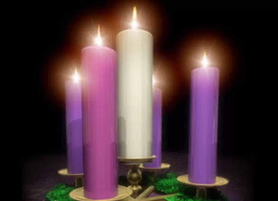 Ilustrasi lilin-lilin Advent. (Methodistwil2.org)