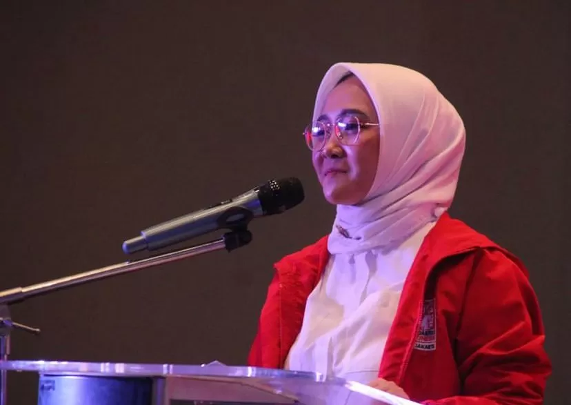 Ketua DPW PSI DKI Jakarta, Elva Farhi Qolbina. (Instagram / @eqolbina)
