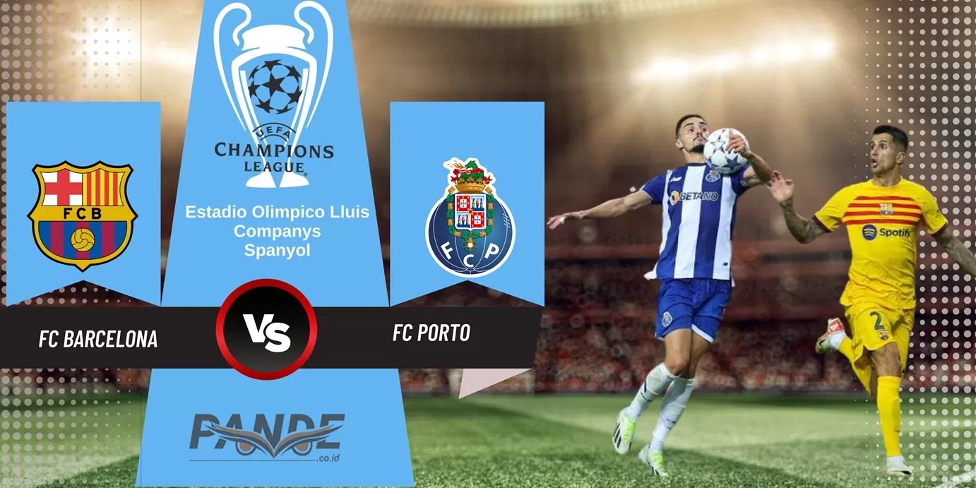 Barcelona 2 vs 1 Porto (Pande / Erik Krisdianto)