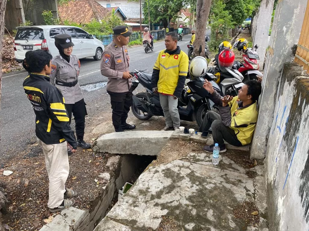 Operasi Mantap Brata Krakatau 2023-2024 gencar melakukan patroli dialogis. (Humas Polda Lampung)