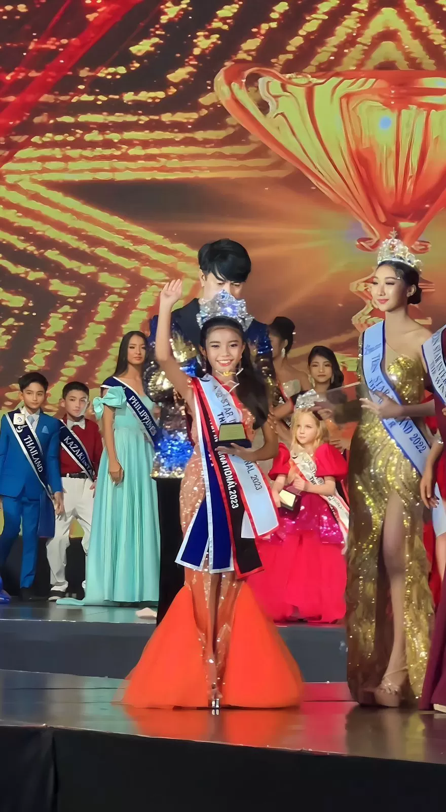 Gung Dyah di Kids Star International 2023. (dok. istimewa)