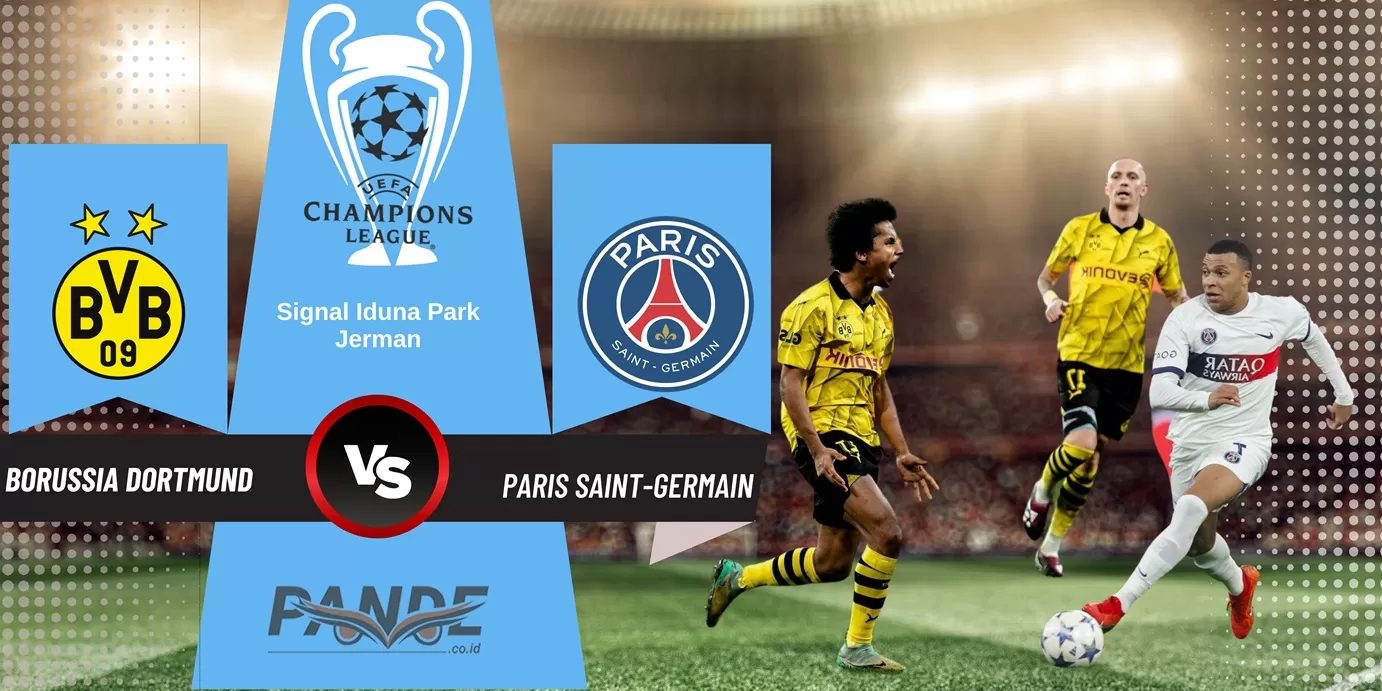 Borussia Dortmund 1 vs 1 Paris Saint-Germain (Pande / Erik Krisdianto)