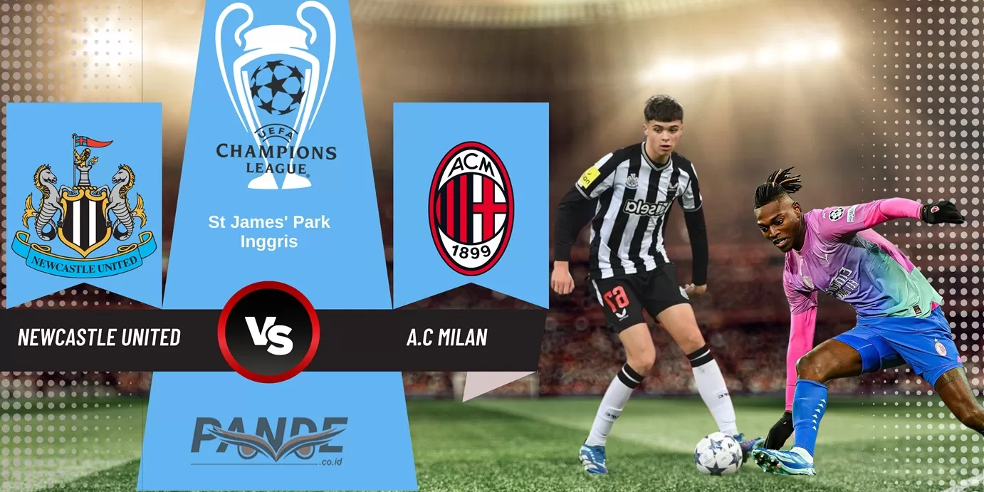 Newcastle United 1 vs 2 AC Milan (Pande / Erik Krisdianto)