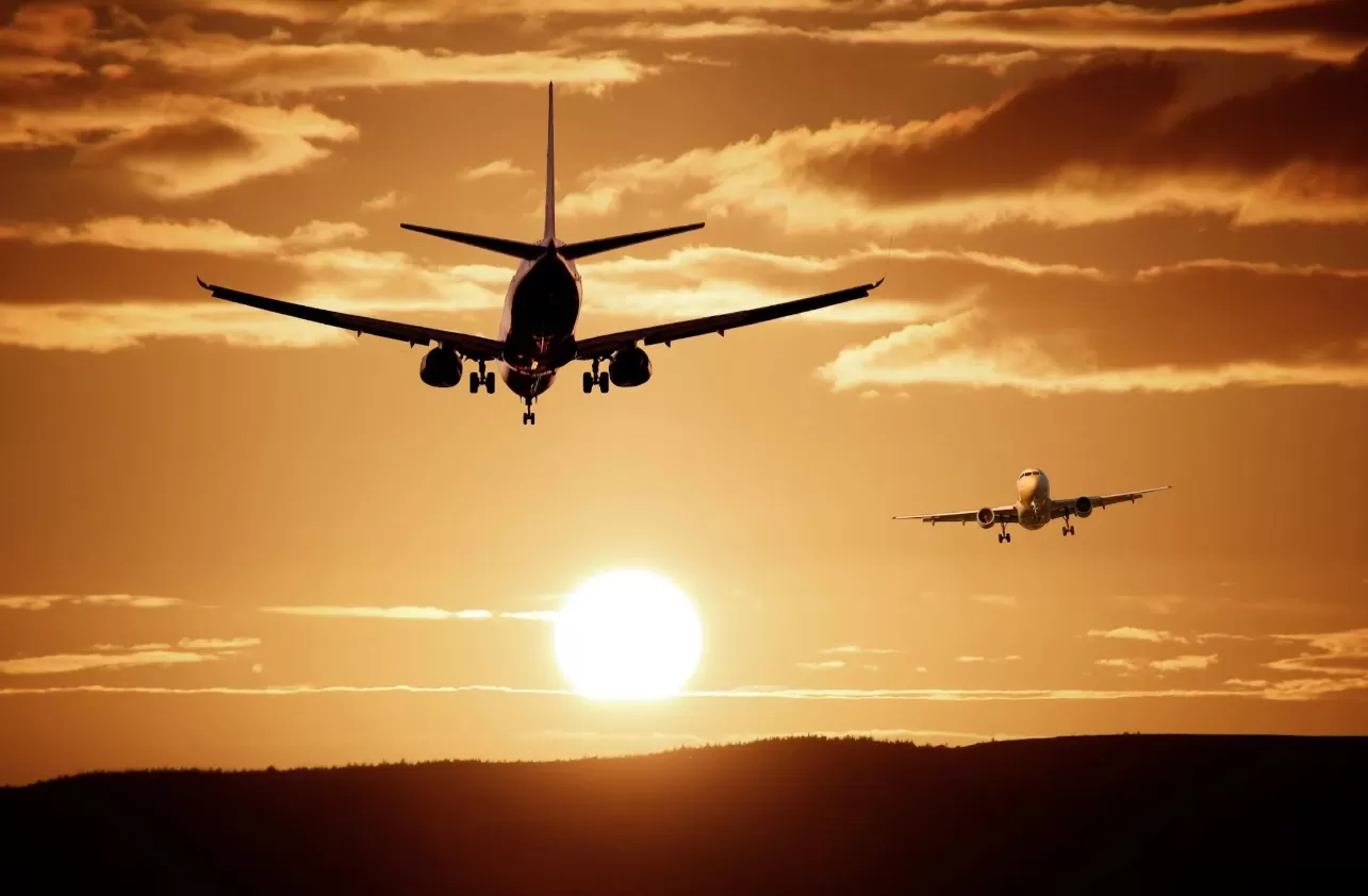 Ilustrasi pesawat terbang. (Pexels / Pixabay)