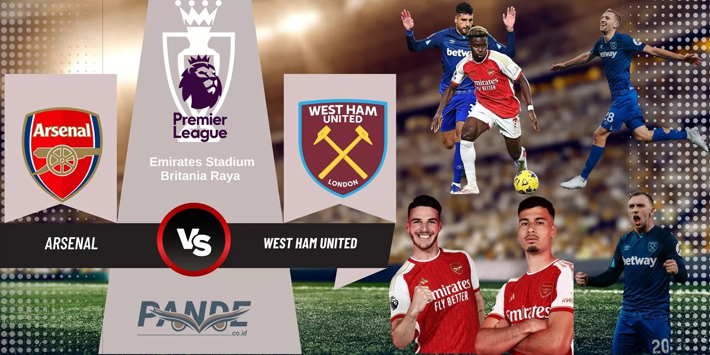 Arsenal 0 vs 2 West Ham United (Pande / Erik Krisdianto)