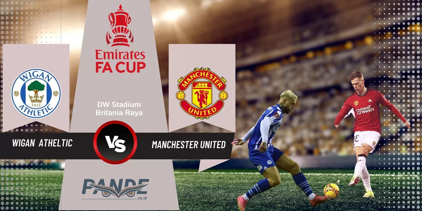 Wigan Athletic 0 vs 2 Manchester United (Pande / Erik Krisdianto)