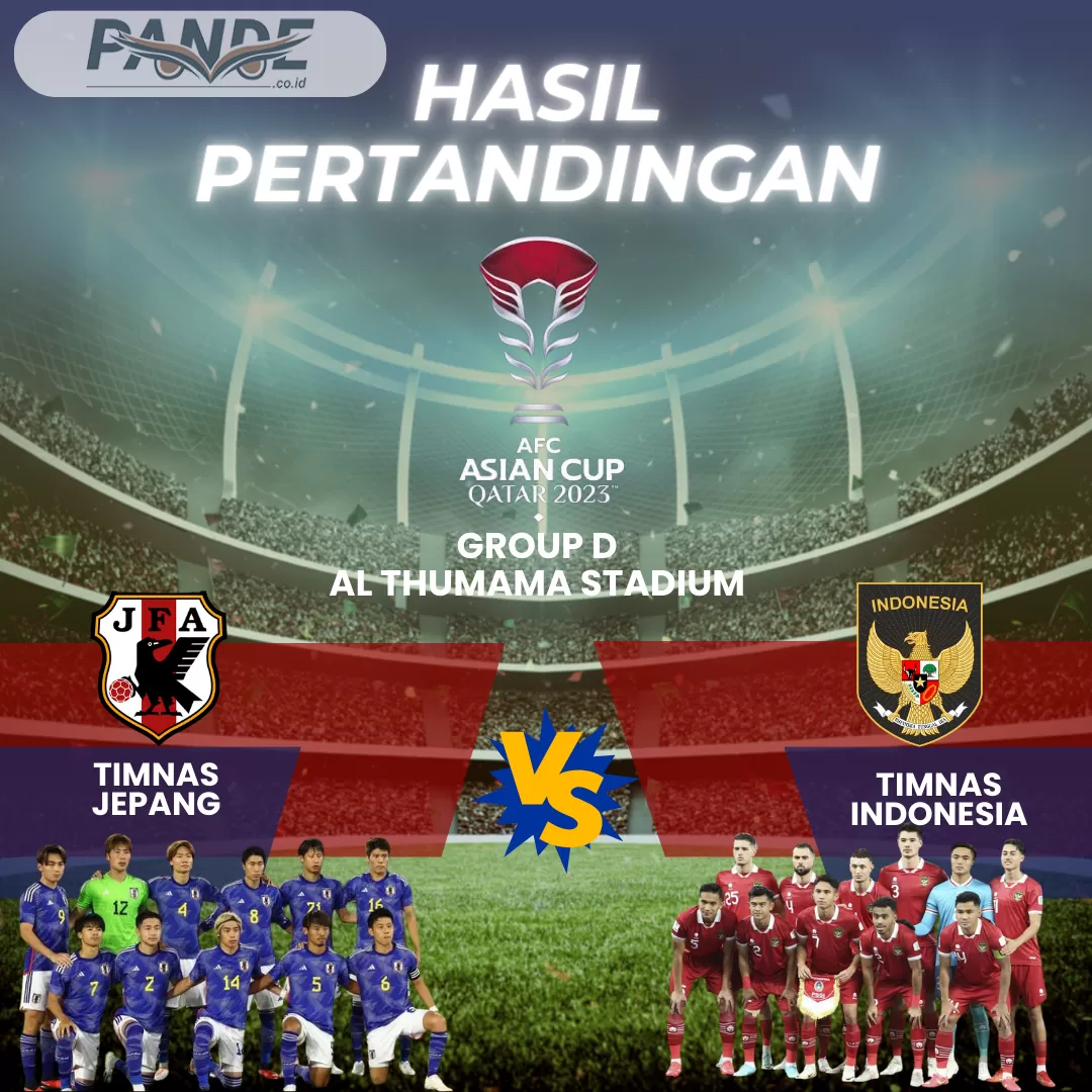 Jepang 3 vs 1 Indonesia (Pande / Erik Krisdianto)