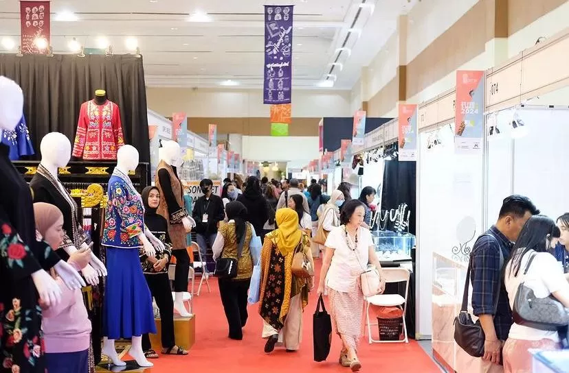 Pameran Inacraft 2024 yang pertama (Februari-Maret 2024). (Instagram / @weareinacraft)