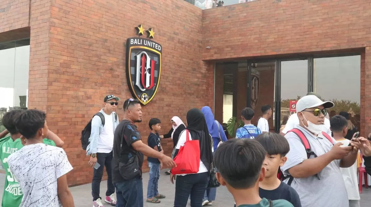 Bali United Training Center di Pantai Purnama, Gianyar, Bali, dikunjungi kurang lebih 11.500 orang sejak 2-5 Maret 2024 selama perhelatan Barati Cup 2024. (istimewa)