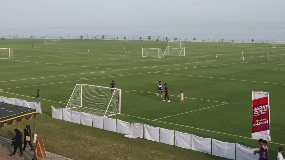 Bali United Training Center di Pantai Purnama, Gianyar, Bali. (istimewa)