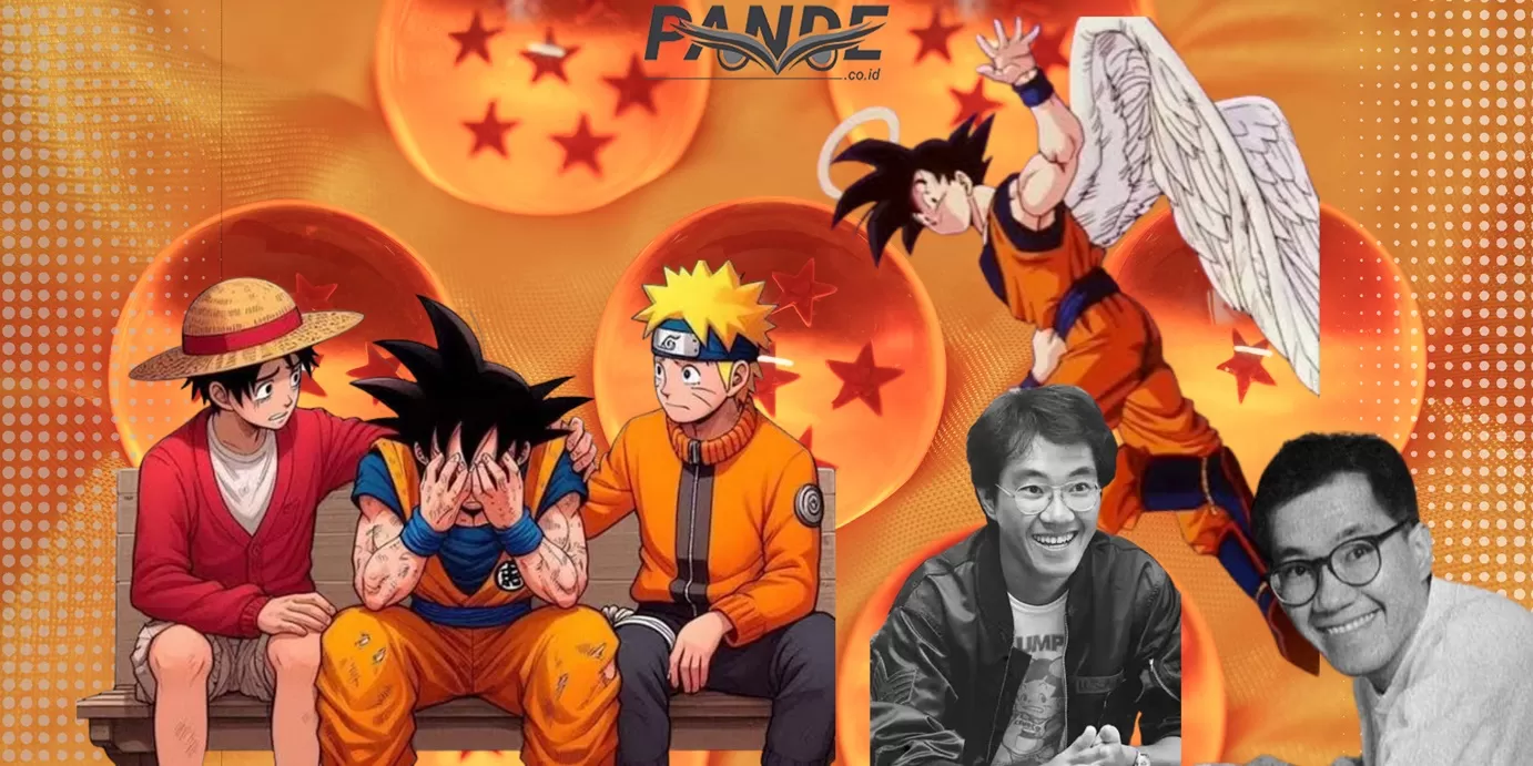 Serial Dragon Ball yang diciptakan Akira Toriyama. (Pande / Erik Krisdianto)