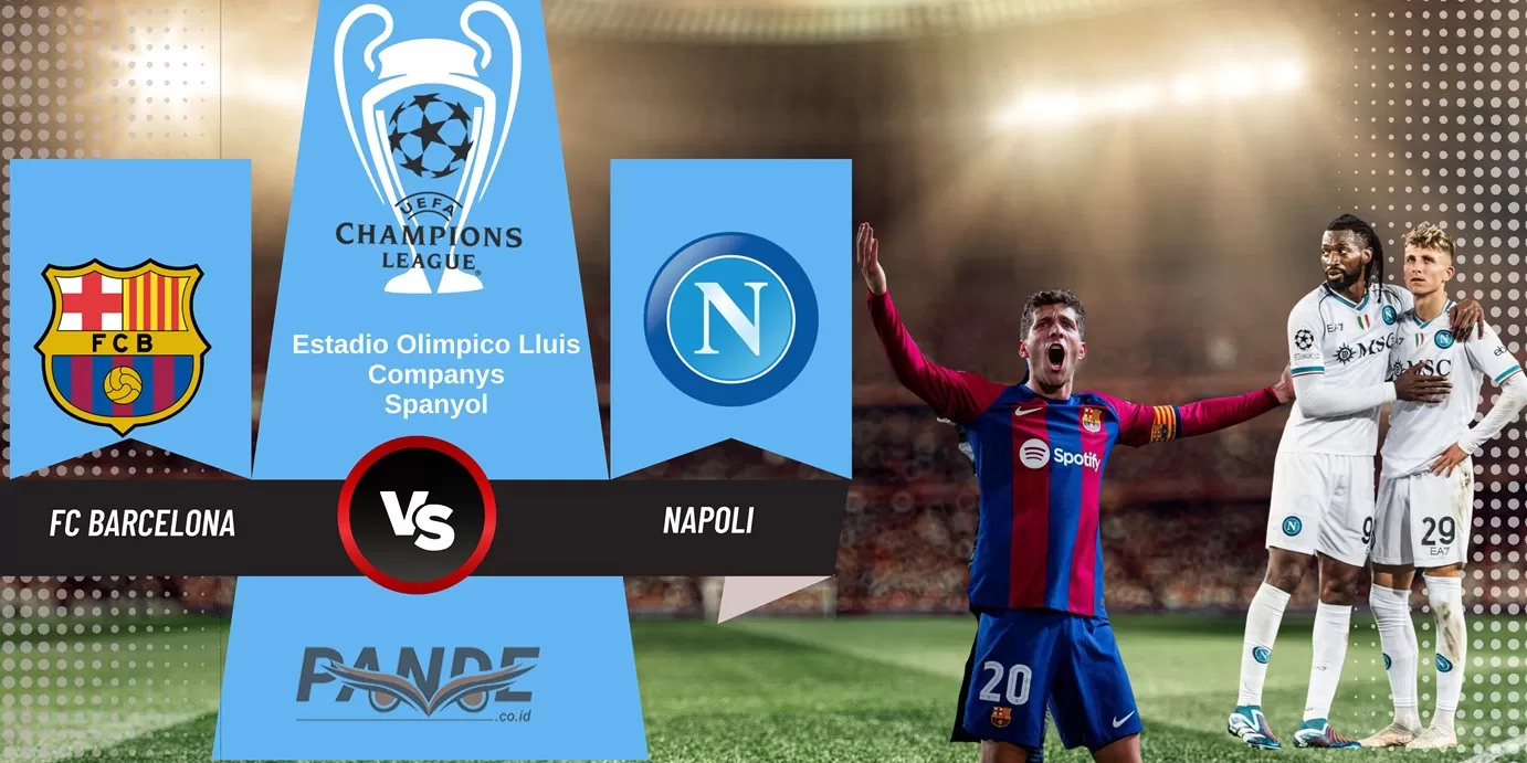 Barcelona 3 vs 1 Napoli (Pande / Erik Krisdianto)