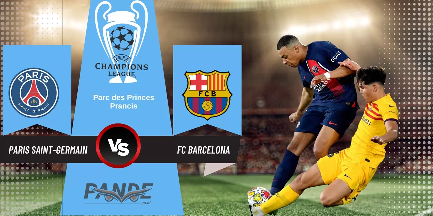 Paris Saint-Germain 2 vs 3 Barcelona (Pande / Erik Krisdianto)