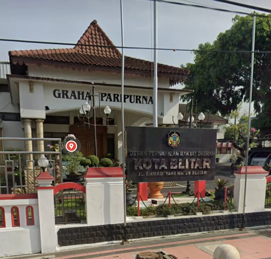 DPRD Kota Blitar, Jawa Timur. (Google Maps, 2024)