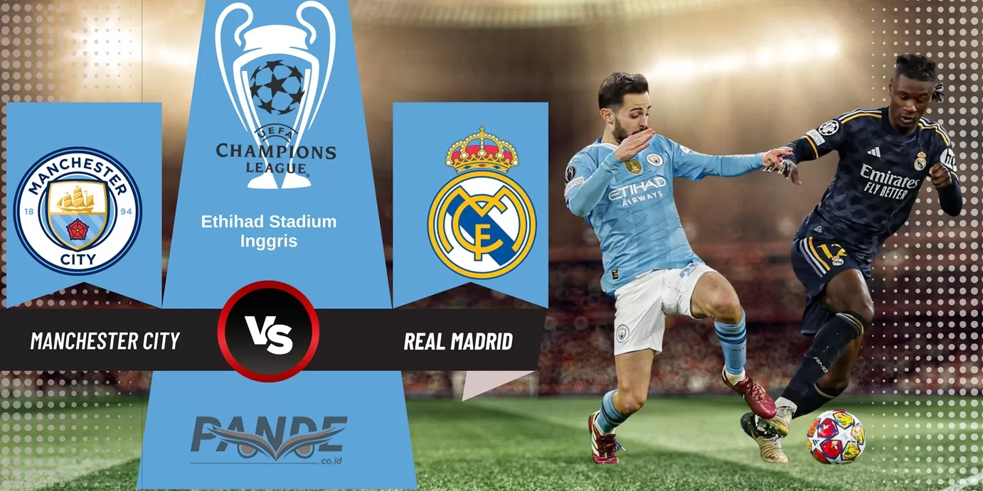 Manchester City 1 vs 1 (p) Real Madrid (Pande / Erik Krisdianto)