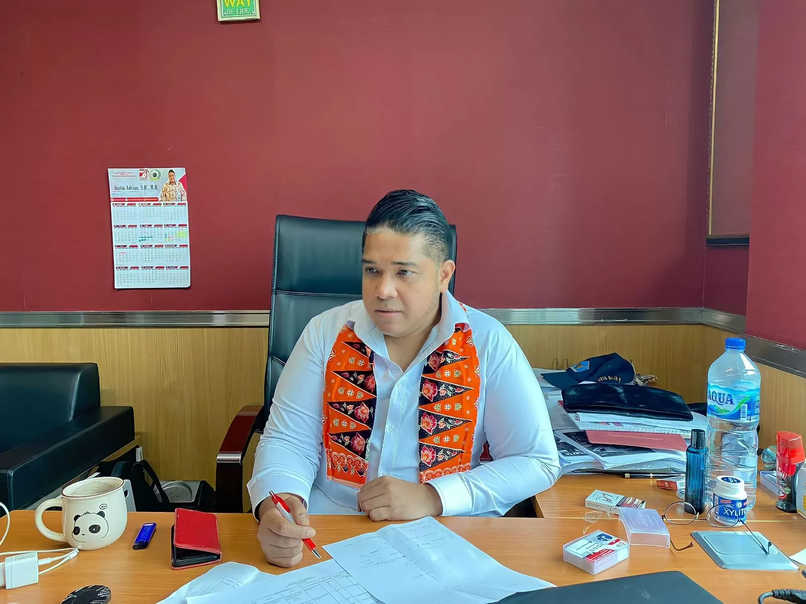 Justin Adrian Untayana, Sekretaris Fraksi PSI di DPRD DKI Jakarta. (Humas PSI DKI)