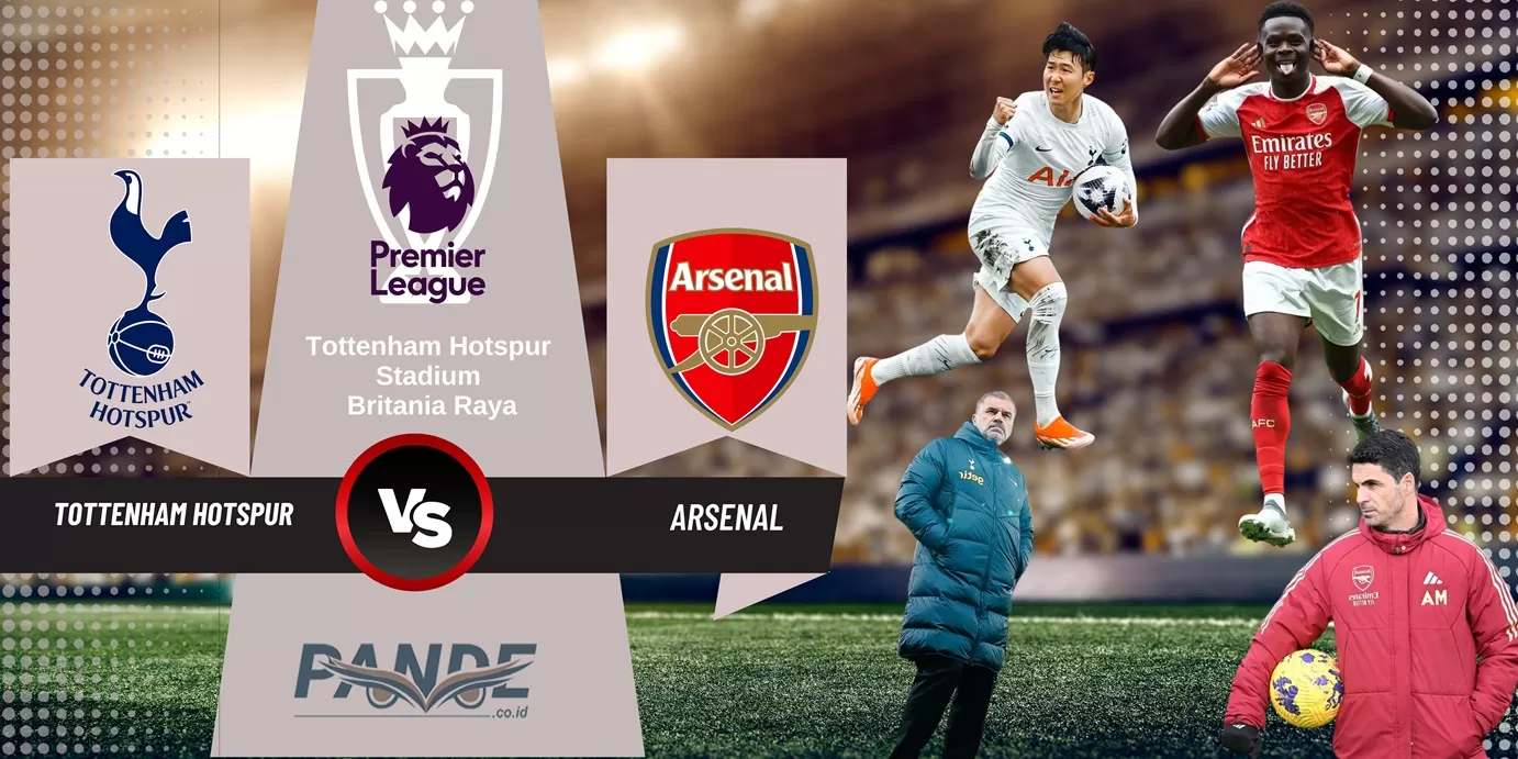 Tottenham Hotspur 2 vs 3 Arsenal (Pande / Erik Krisdianto)
