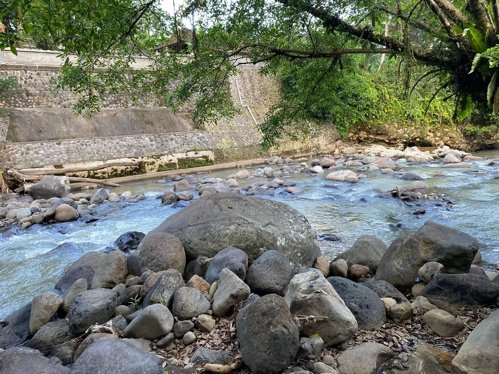 Tukad Yeh Ho dari samping Espa Yeh Panas Penatahan. (Pande / Rinus Muntu)