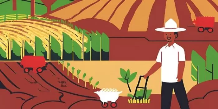 Reforma Agraria dapat menyejahterakan pertanian di Indonesia. (Canva / AI Ilustration)