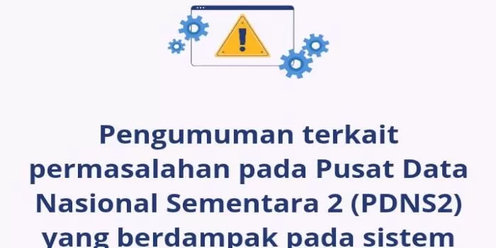 Tangkapan layar situs KIP Kuliah yang tidak bisa diakses akibat diretasnya PDN. (Foto : kip-kuliah.kemdikbud.go.id)