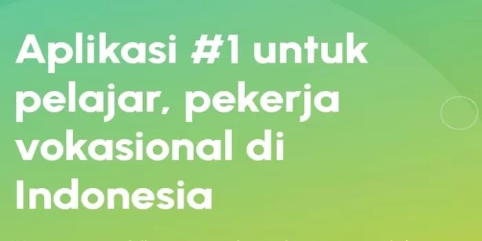 Tagline Nata Vokasi pada homepage website natavokasi.com (Foto : natavokasi.com)