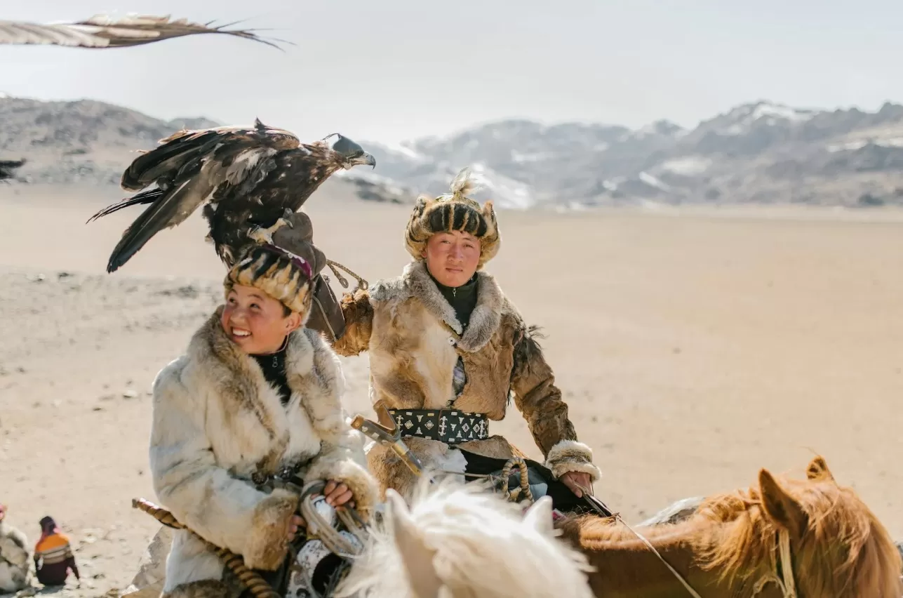 Ilustrasi orang Mongolia. (Pexels / Julia Volk)