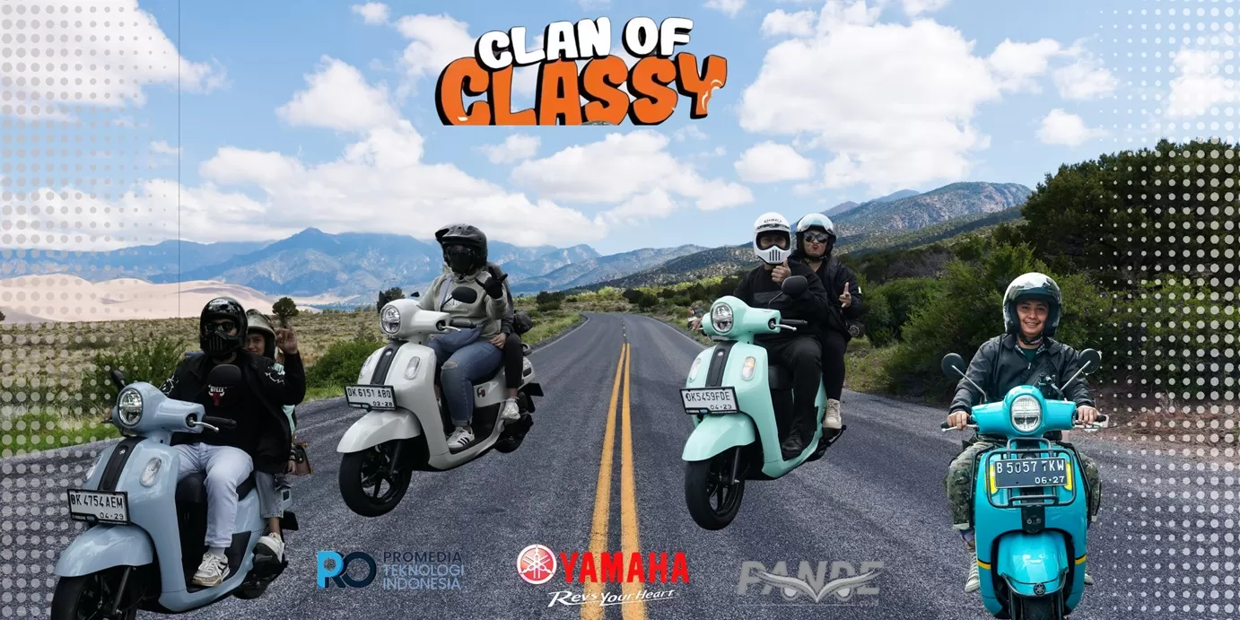 Yamaha Fazzio Hybrid-Connected, skuter matic andalan Yamaha terbaru. (Pande / Erik Krisdianto)