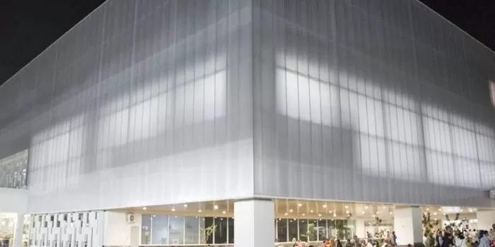 Fasad Bangunan Bandara Ahmad Yani Semarang. (Pinterest / Danpal)