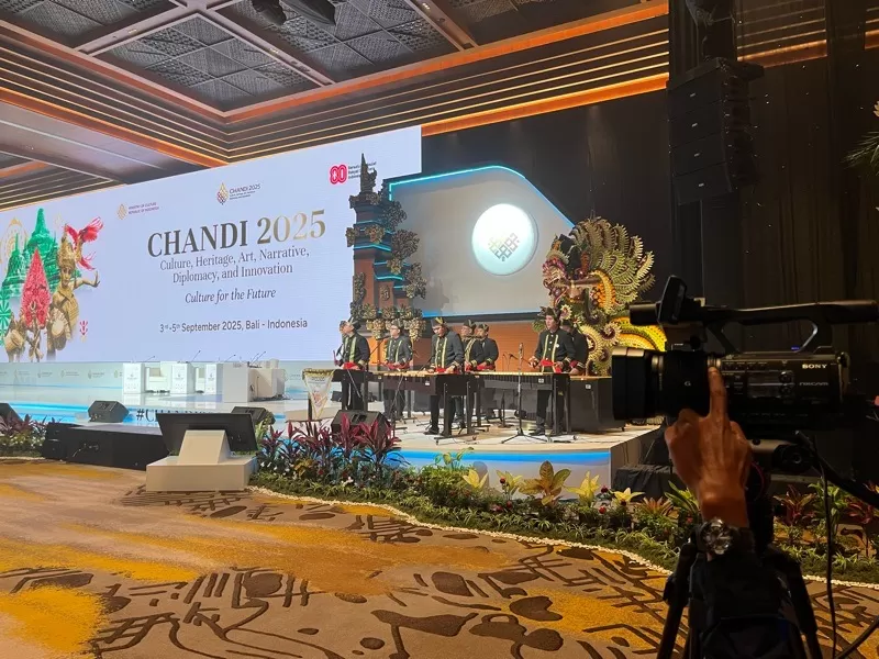 Kolintang Minahasa pada KTT Kebudayaan Internasional 2025 (Ryan Liwe)