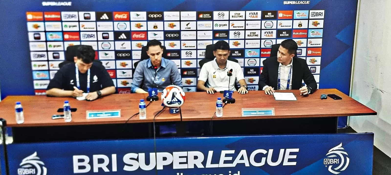 Press conference Bhayangkara FC. (istimewa)