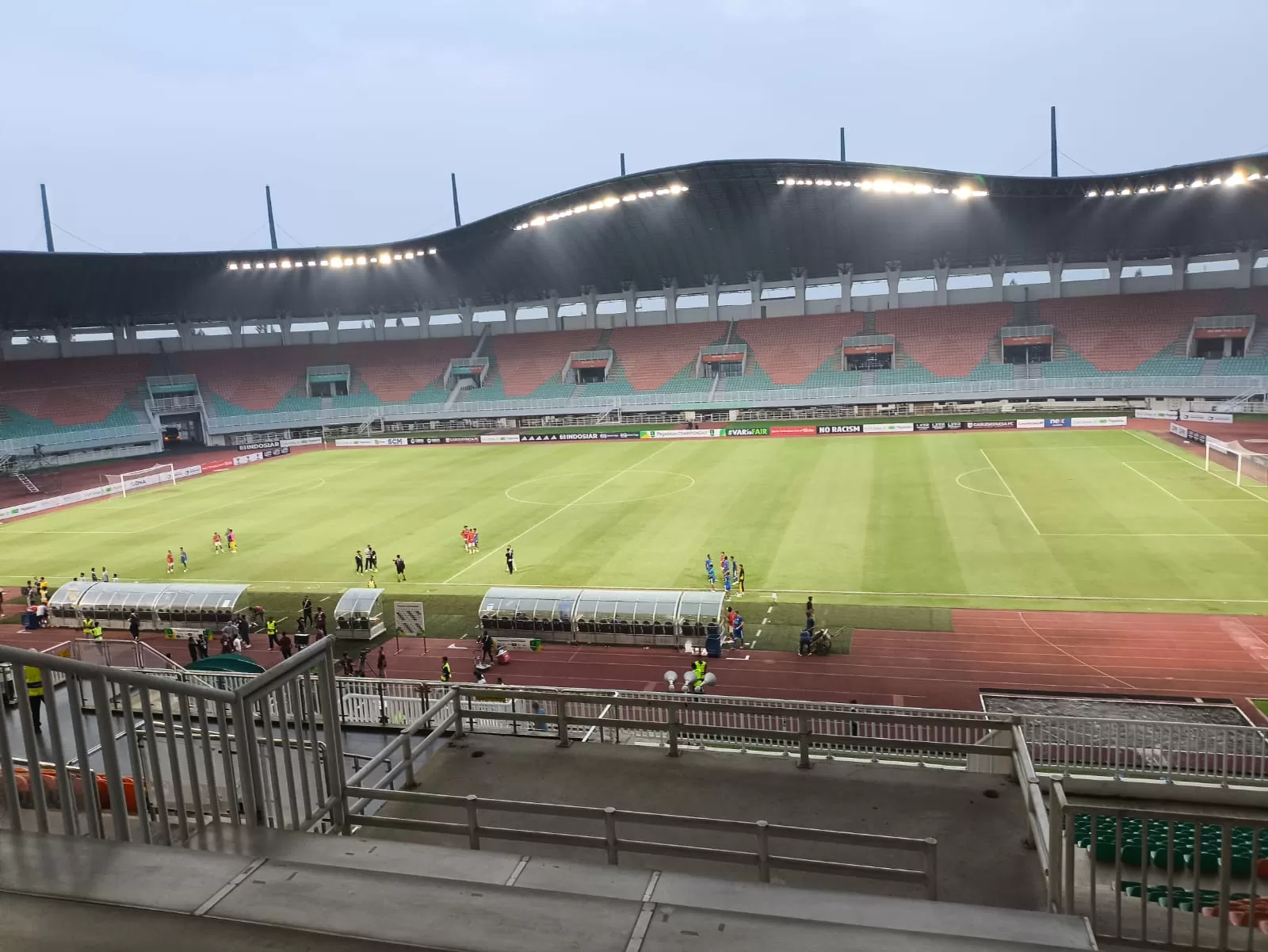 Pertandingan dimenangkan oleh Garudayaksa FC. (Pande / Erlangga)