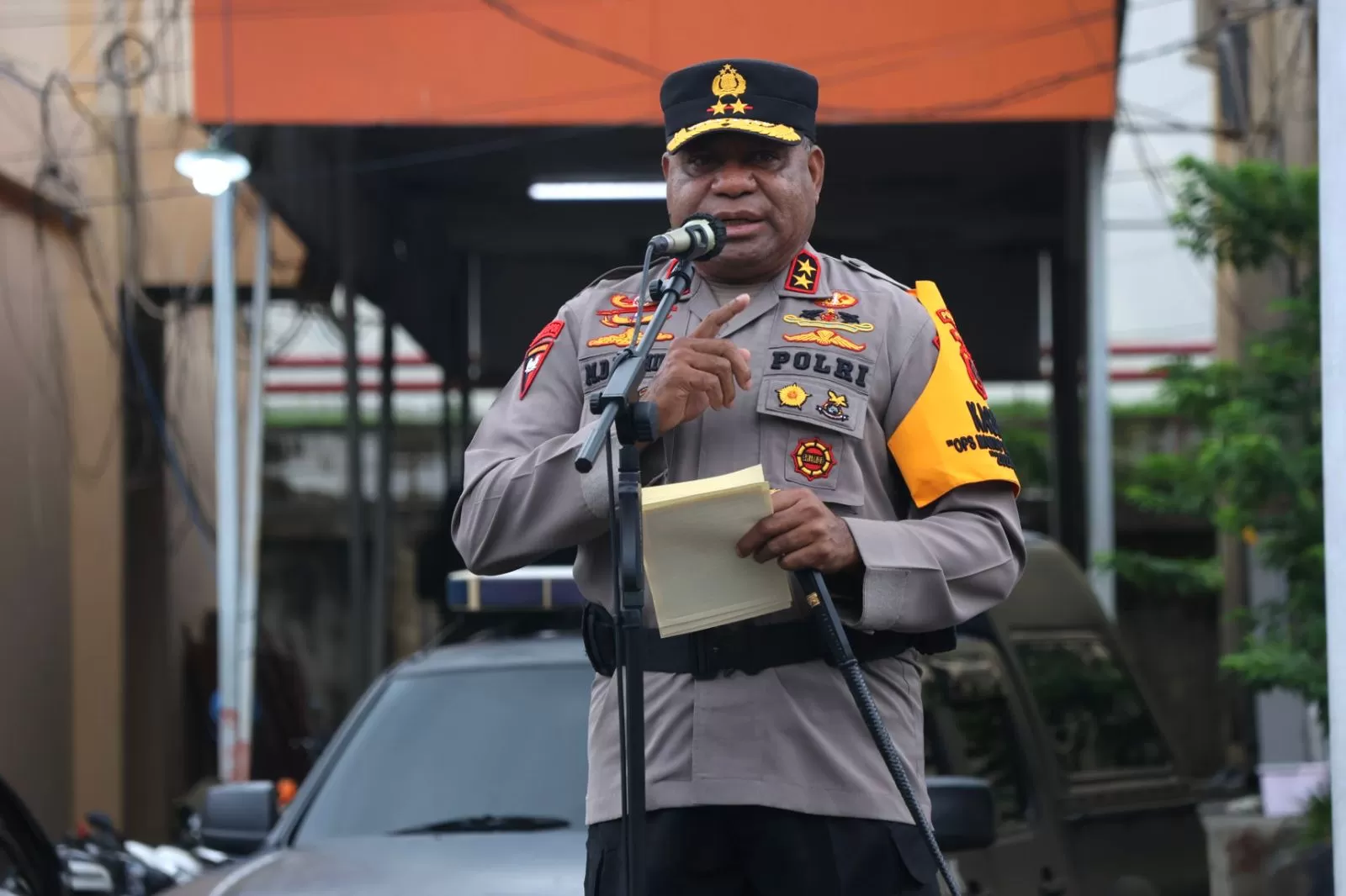 Kapolda Papua Irjen Pol. Mathius D. Fakhiri.    (Humas Polda Papua)