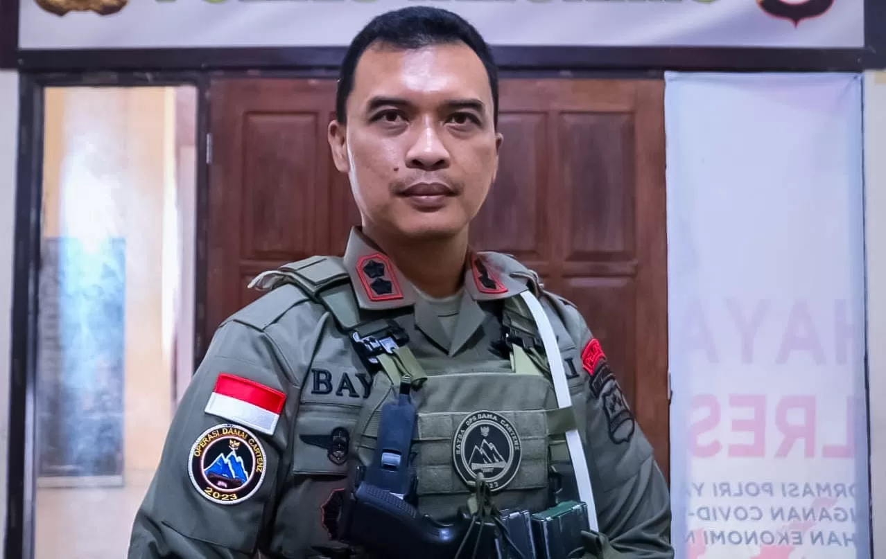Kasatgas Humas Ops Damai Cartenz-2024, AKBP Bayu Suseno. (istimewa)