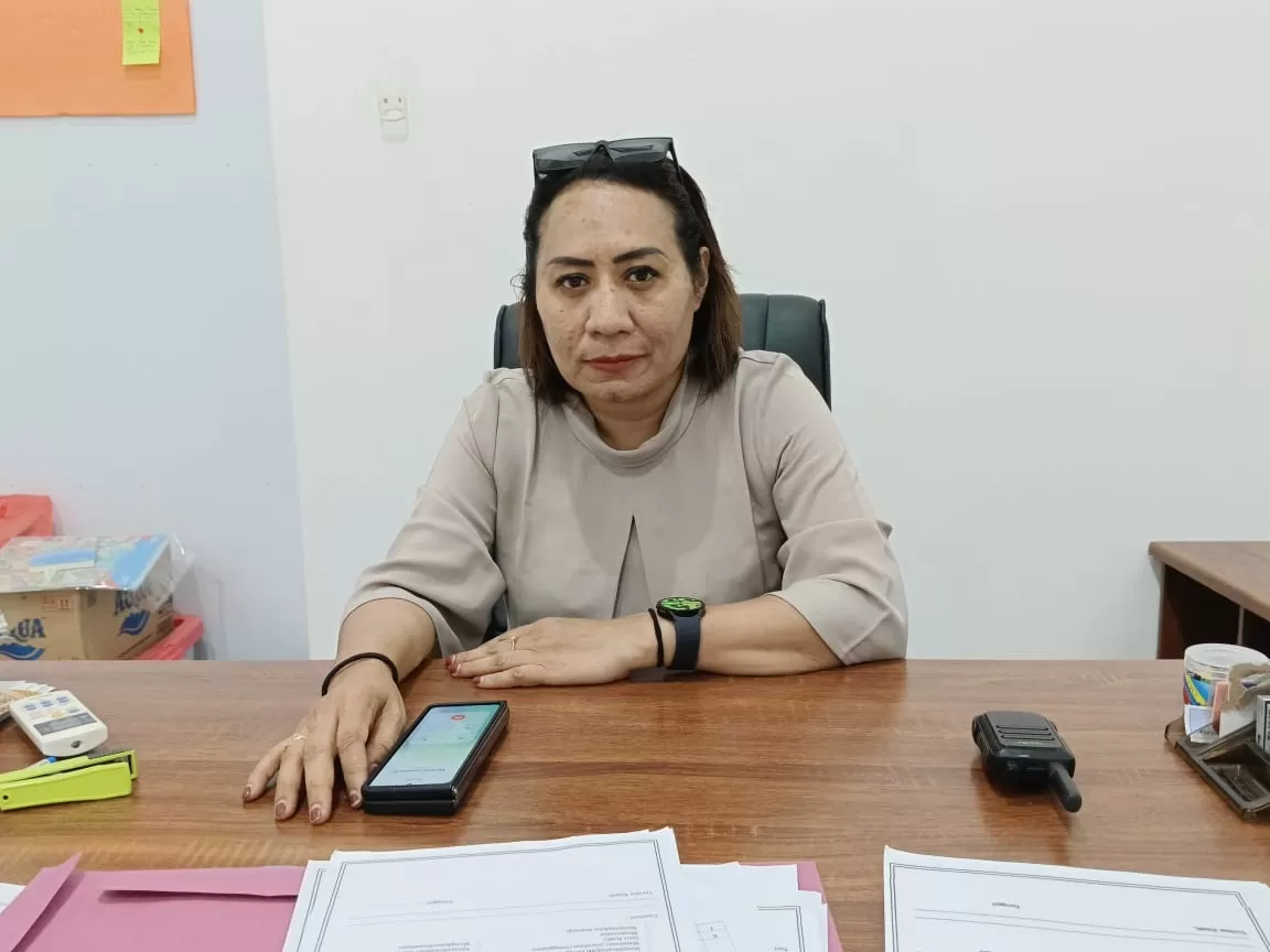 Ketua KPU Provinsi Papua Selatan, Theresia Mahuze.  (Ceposonline.com/SULO)