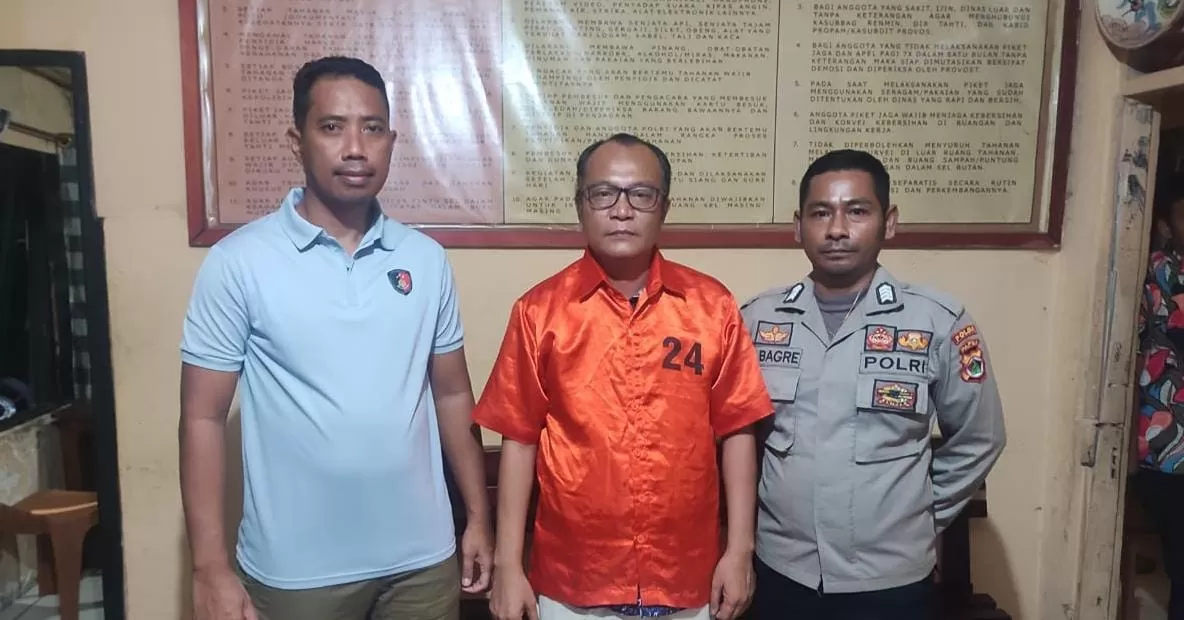 Direktorat Kriminal Khusus (Ditkrimsus) Polda Papua menetapkan Sekda Keerom, Trisiswanda Indra, sebagai tersangka dalam kasus dugaan korupsi di Keerom, Papua. (Polda Papua)