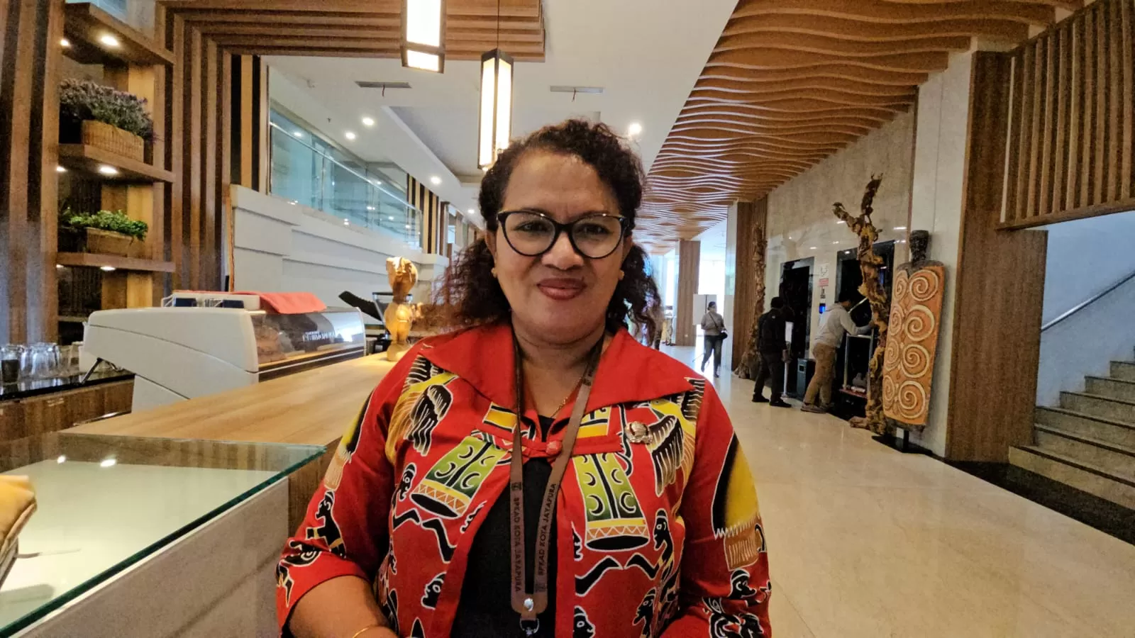 Kepala BPKAD Kota Jayapura, Dessy Wanggai.   (HANS PALEN/Ceposonline.com)