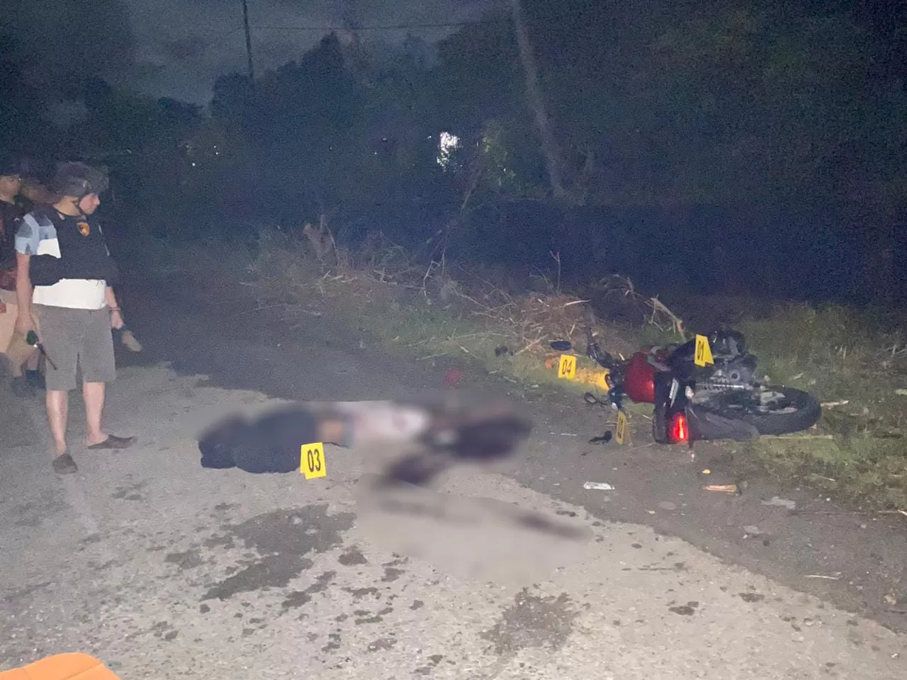 Tampak korban penembakan oleh OTK di Yahukimo, Selasa (20/08/2024).  (Ceposonline.com/Humas)