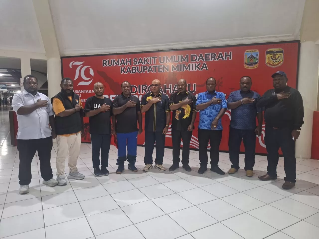 Empat Paslon Bupati dan Wakil Bupati Puncak Ikut Pemeriksaaan Kesehatan Di RSUD Mimika (Dokumen KPU Puncak)