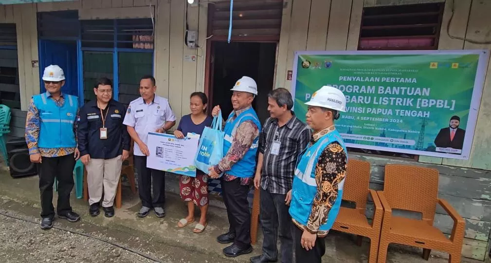 Ribuan keluarga tidak mampu di Kabupaten Nabire  Provinsi Papua Tengah, akan menerima Bantuan Pasang Baru Listrik (BPBL) di tahun 2024. (DOKUMEN PRIBADI)