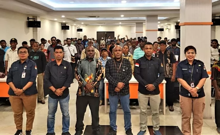 ToT yang digelar KPU Keerom di di Hotel Arso Grand, Rabu (06/11/2024). (CEPOSONLINE.COM/MUSTAKIM ALI)
