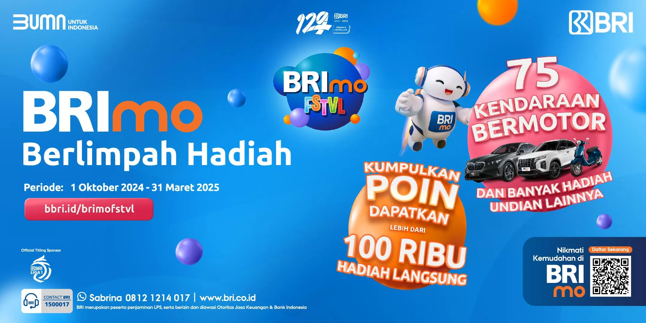 Dapatkan Ratusan Ribu Hadiah di Friday Deals BRImo FSTVL, Ini Caranya! (BRI)