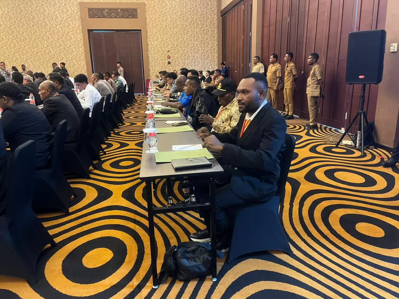 Pelaksanaan Meeting antara pemerintah Indonesia dengan PNG di Merauke, Senin (09/12/2024). (Foto/Istimewa)