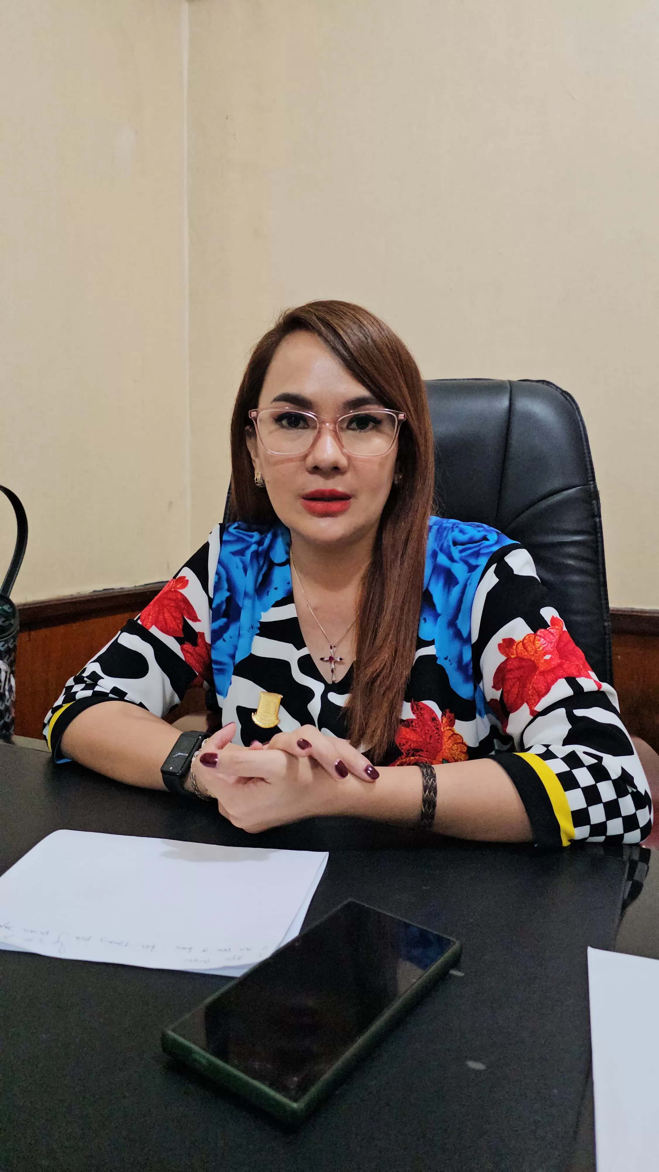 Anggota DPRD Kota Jayapura, Deli Lusyana Watak (CEPOSONLINE.COM/ HANS PALEN).