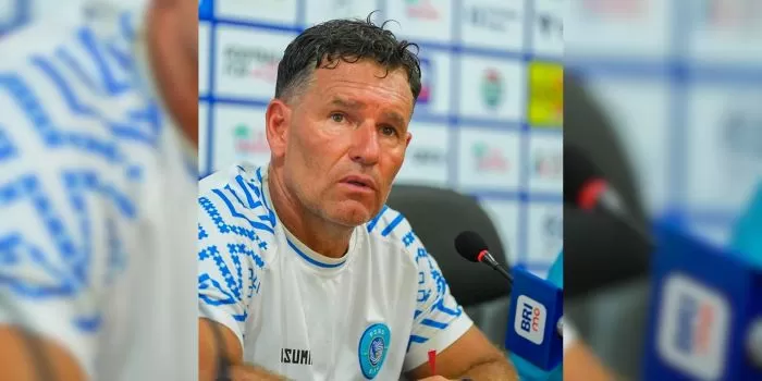 Pelatih baru PSBS Biak, Marcos Guillermo Samso. (INSTAGRAM PSBS BIAK)