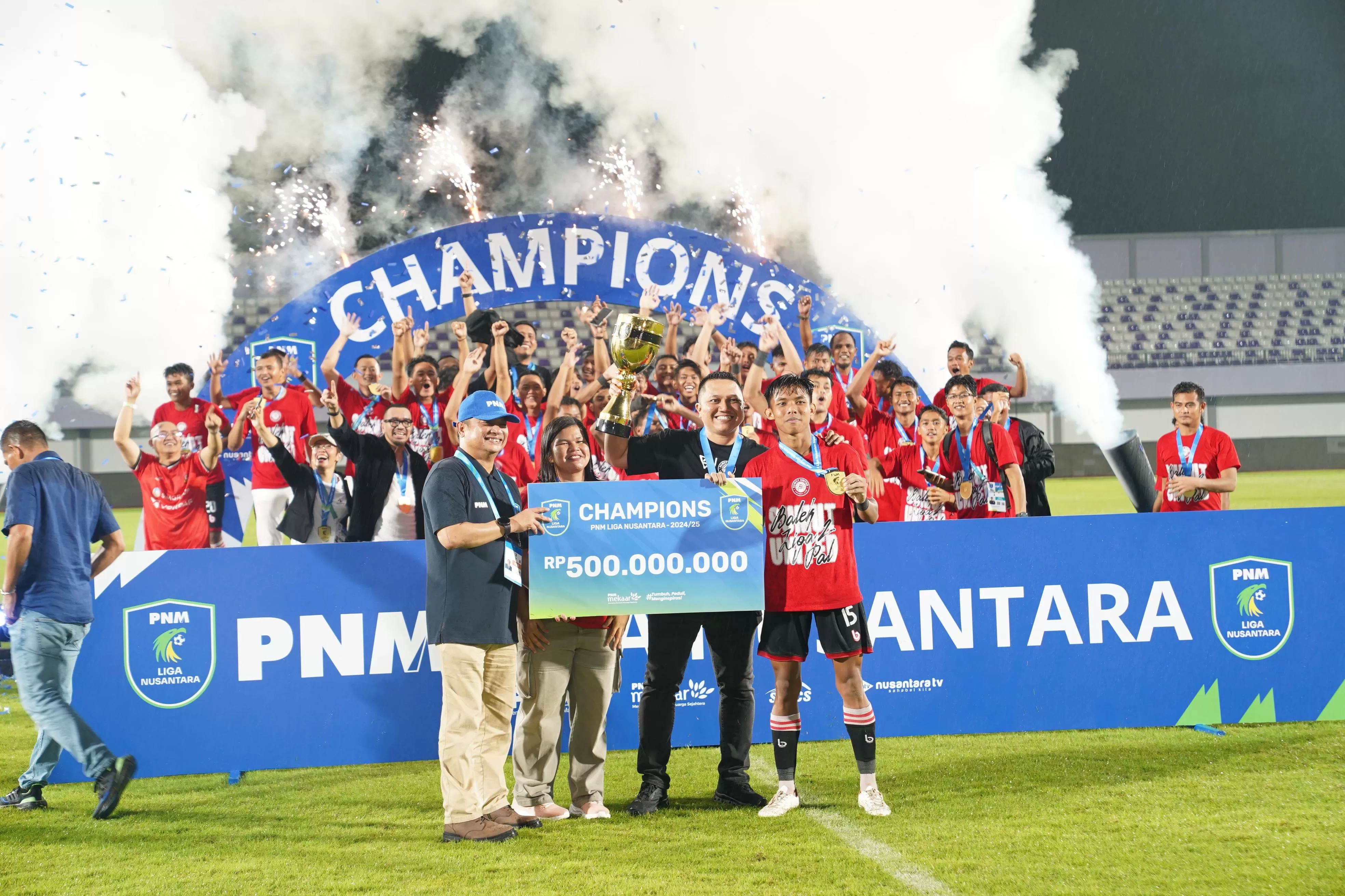 Sumut United FC Jadi Juara, PNM Bangga Bisa&nbsp;Dukung PNM Liga Nusantara (PNM)
