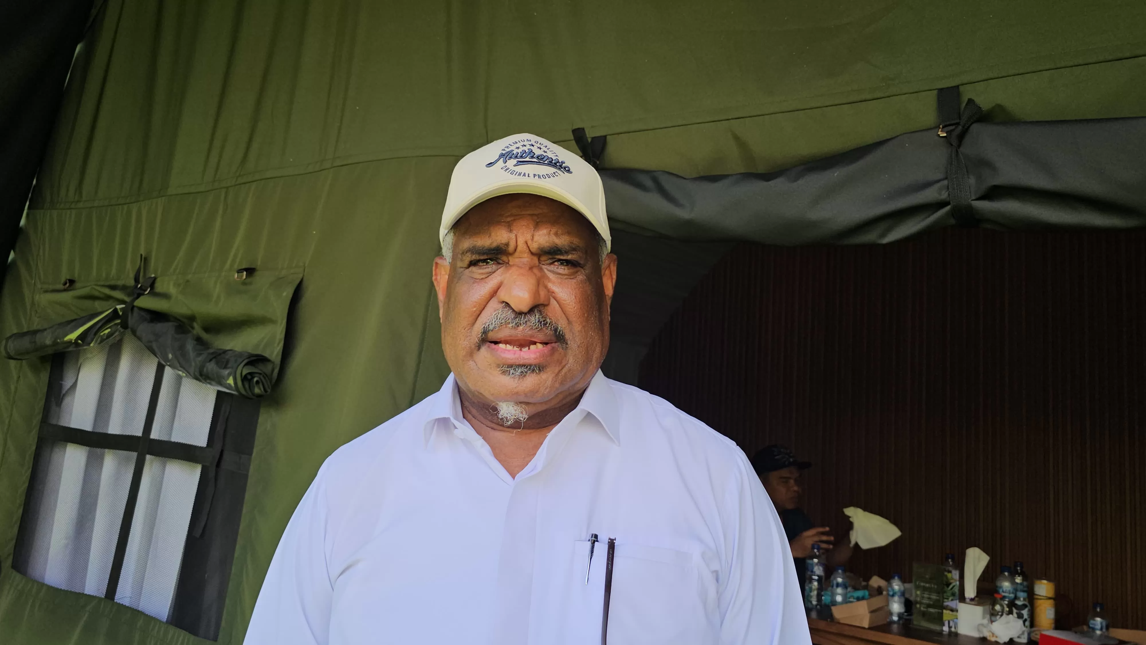 Wali Kota Jayapura, Abisai Rollo (CEPOSONLINE.COM/HANS PALEN)